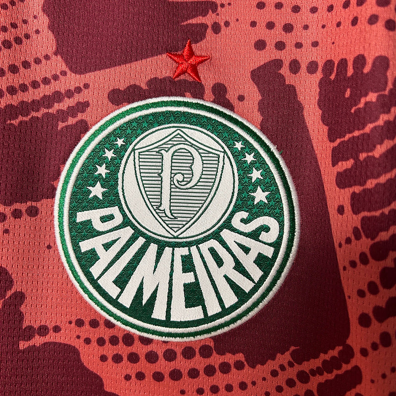 Camisa Palmeiras Goleira Vermelha 25/26 - Super Mundial | Futmantos