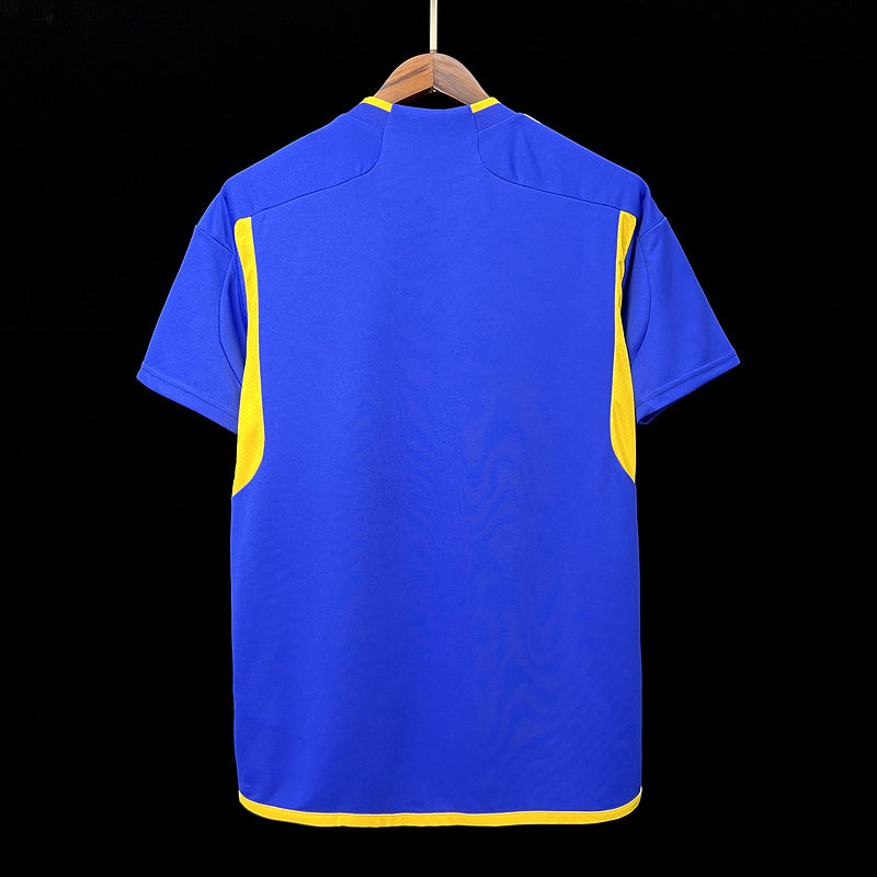 Camisa Boca Juniors - 23/24 - Azul/Amarelo - Ed. Aniversário | Futmantos