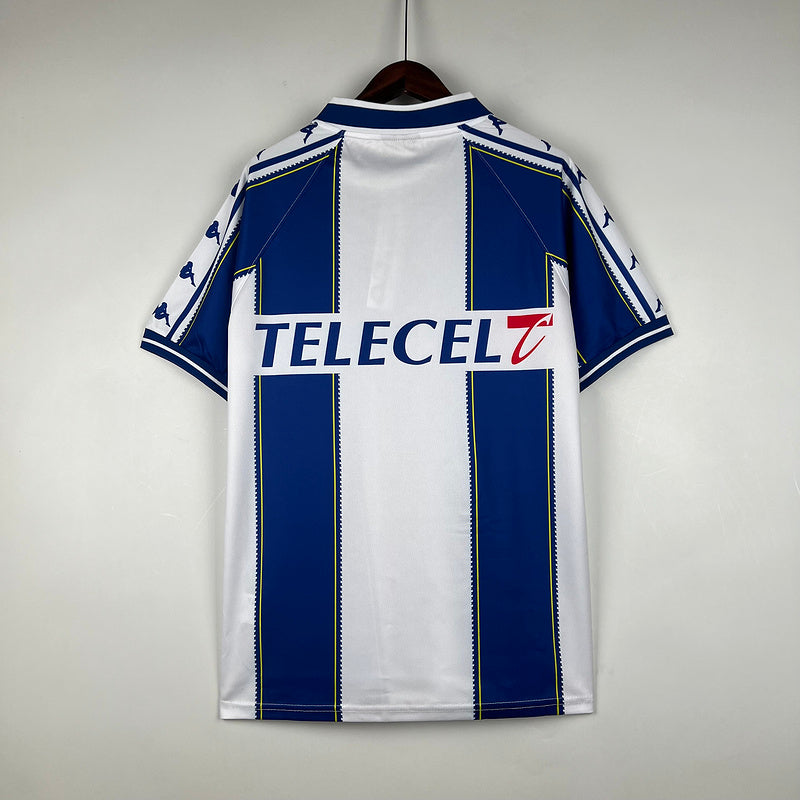 Camisa do Porto Retrô 97/99 Kappa Branca e Azul | Futmantos