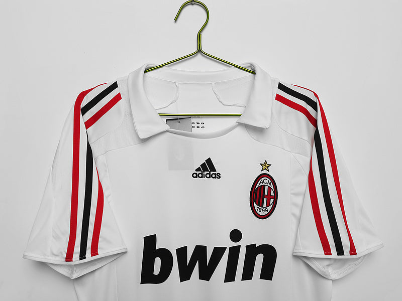 Camisa Milan Retrô 2007/2008 - Adidas - Branca | Futmantos