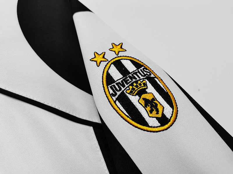 Camisa Manga Longa Juventus 1997/1998 - Preta/Branca | Futmantos