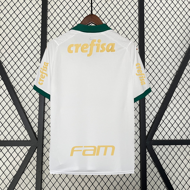 Camisa Palmeiras II Branca 24/25 Adidas - Com patrocínios | Futmantos