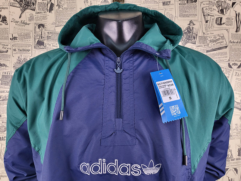 Corta Vento Adidas - Azul/Verde