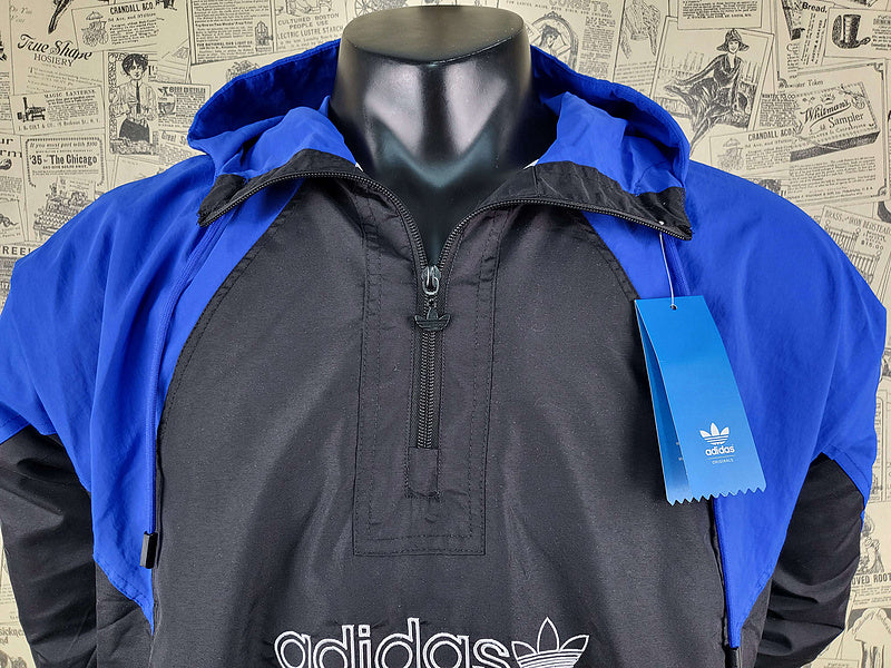 Corta Vento Adidas - Azul/Preto