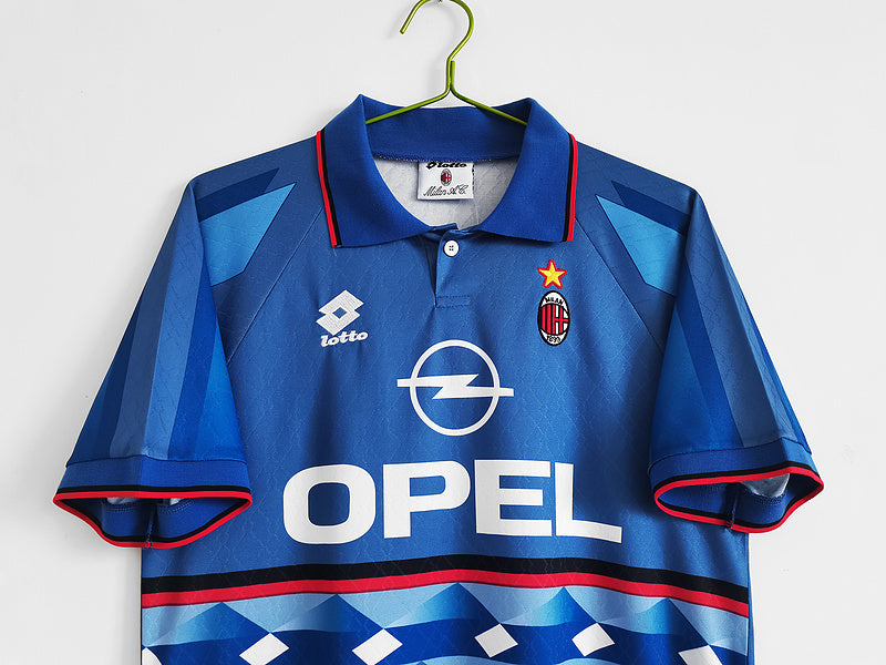 Camisa Milan Retrô 1995/1996 Azul - Lotto | Futmantos