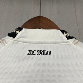 Camisa Milan X Pleasures IV 23/24 Puma - Branco | Futmantos
