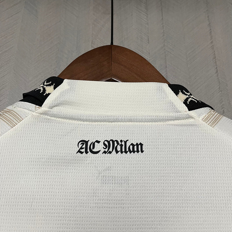 Camisa Milan X Pleasures IV 23/24 Puma - Branco | Futmantos
