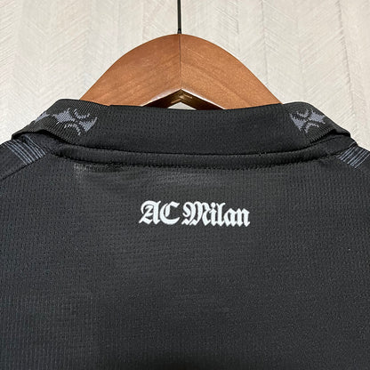 Camisa Milan X Pleasures IV 23/24 - Preto | Futmantos