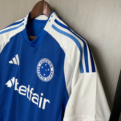 Camisa Cruzeiro l 25/26 Patrocínio | FutMantos