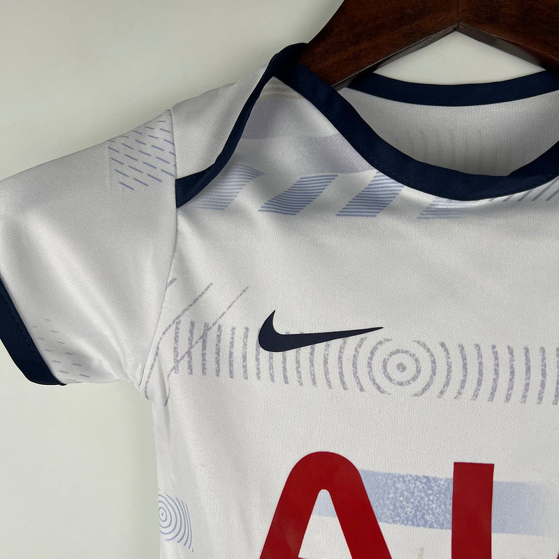 Body de Bebê Tottenham 23/24 - Branco | Futmantos