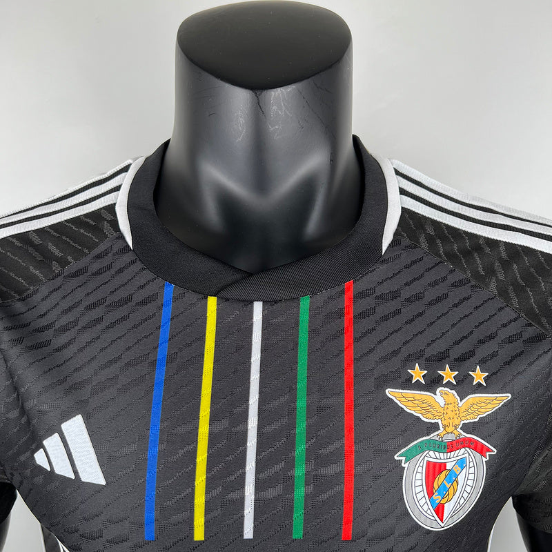 Camisa Benfica II 23/24 - Jogador - Preta  | Futmantos