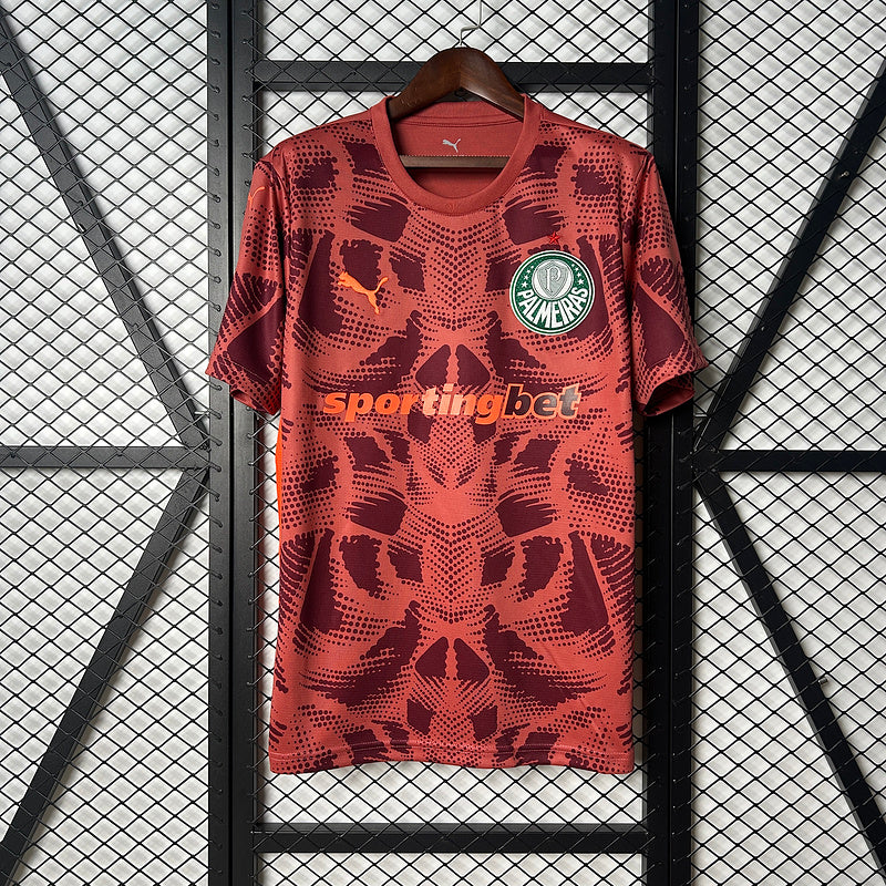 Camisa Palmeiras Goleira Vermelha 25/26 - Super Mundial | Futmantos