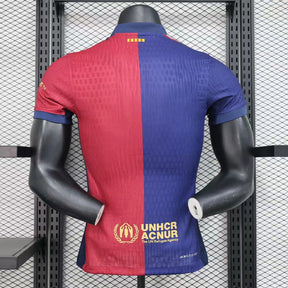 Camisa Barcelona I 24/25 - Jogador Nike Masculina - Azul e vermelha | Futmantos