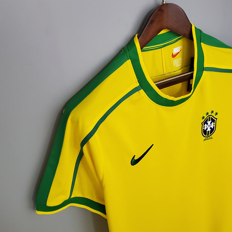 Camisa Brasil 1998 - Ronaldo #9 | Futmantos