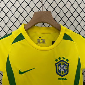 Kit Infantil Brasil 2002 Retrô | Futmantos