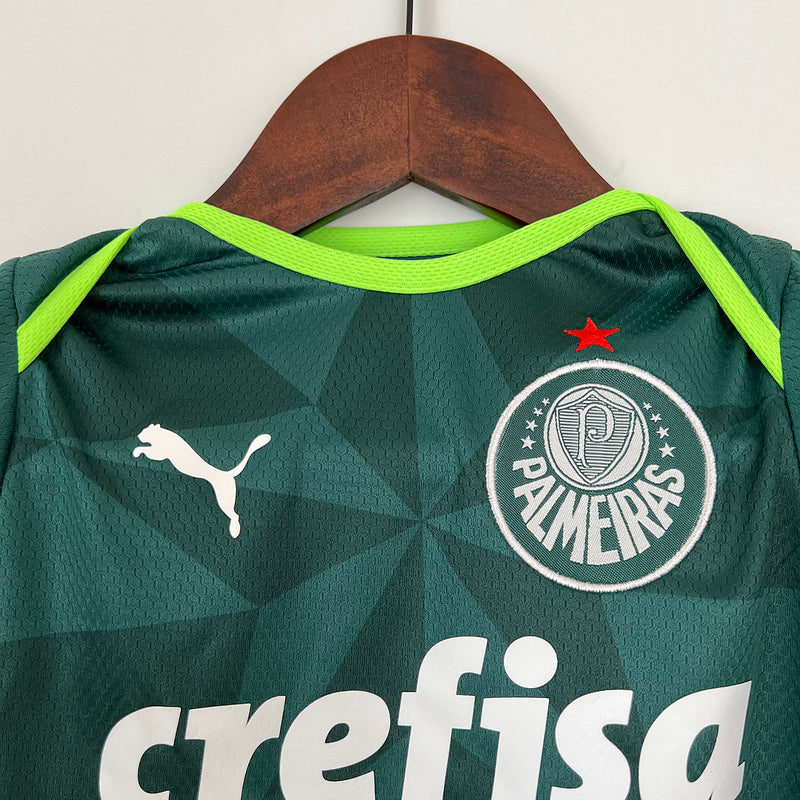 Body de Bebê Palmeiras 23/24 - Verde | Futmantos