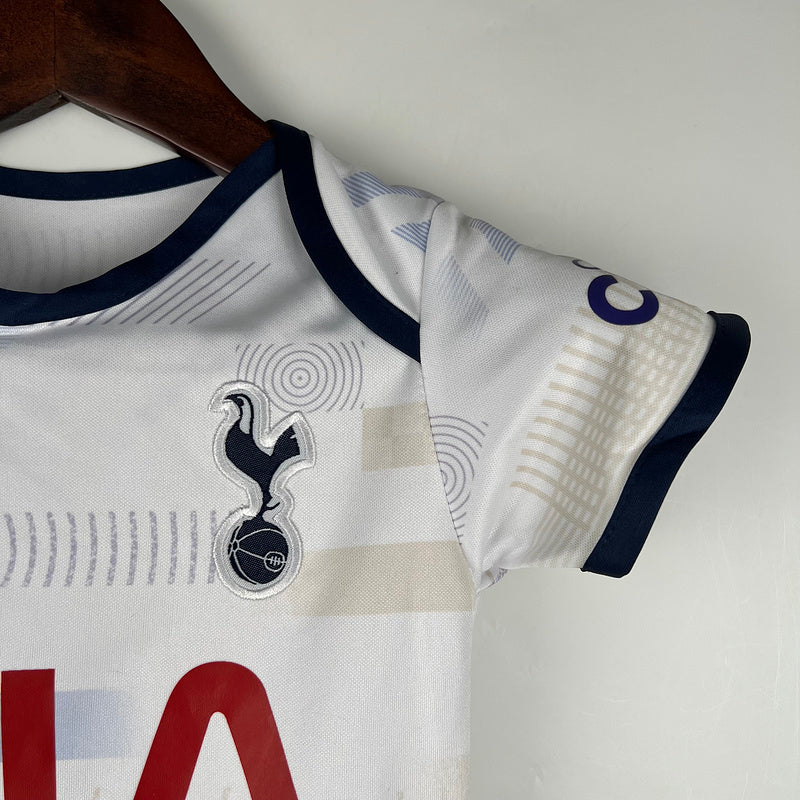 Body de Bebê Tottenham 23/24 - Branco | Futmantos