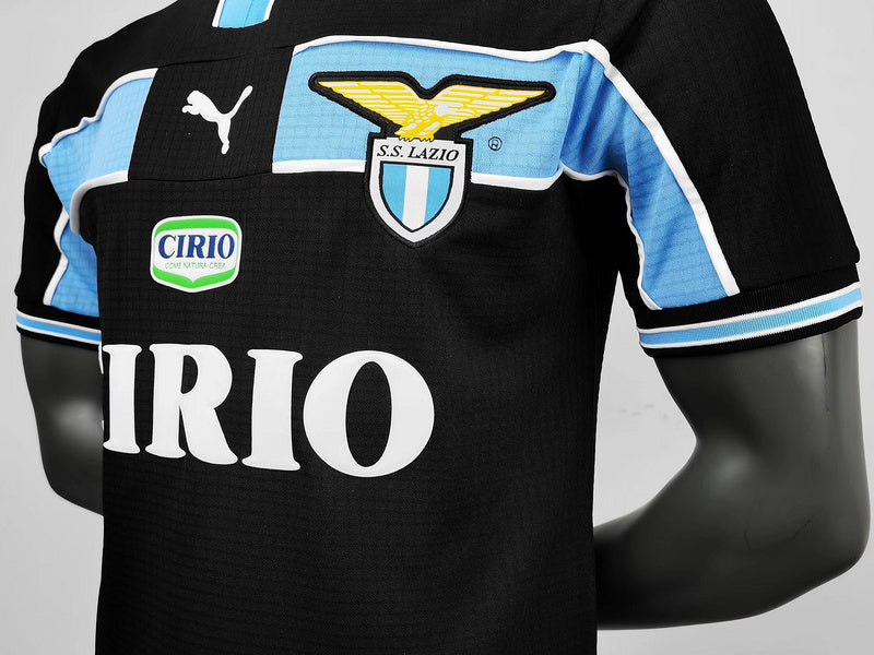 Camisa Lazio Retrô 1998/1999 Preta/Azul - Puma | Futmantos