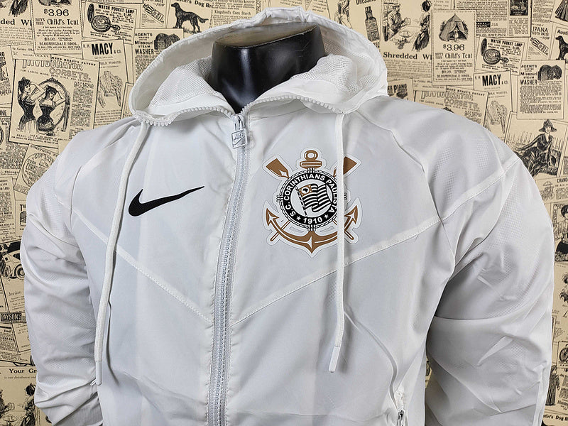 Corta Vento Corinthians Nike - Branca