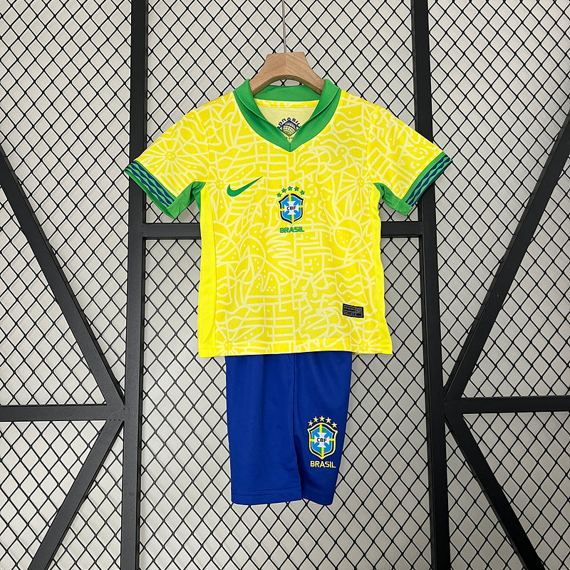 Kit Infantil Brasil 24/25 Nike - Copa América | Futmantos