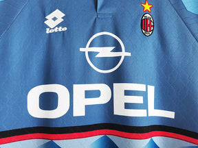 Camisa Milan Retrô 1995/1996 Azul - Lotto | Futmantos