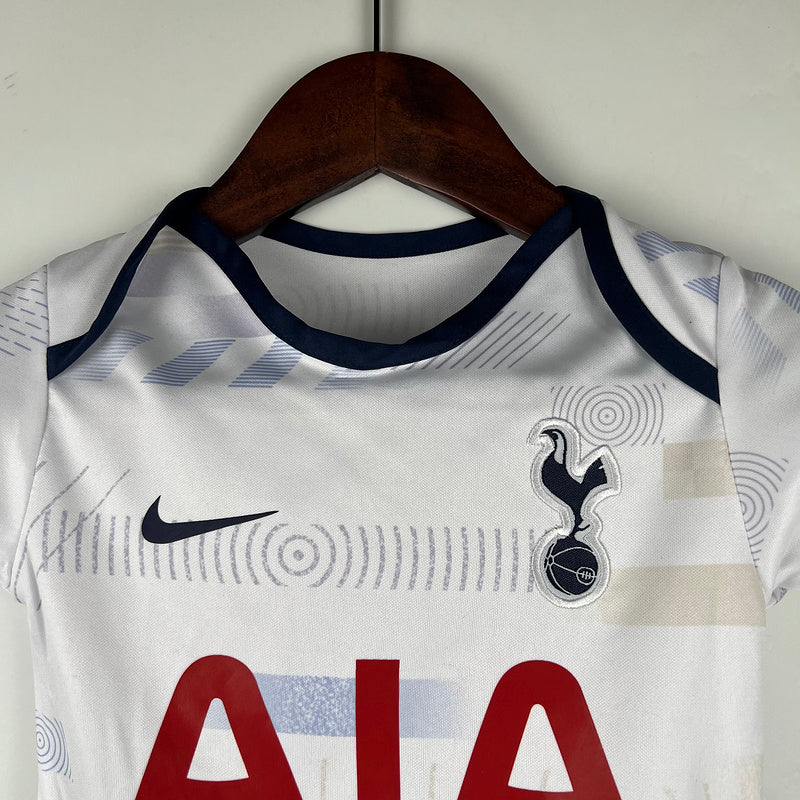 Body de Bebê Tottenham 23/24 - Branco | Futmantos