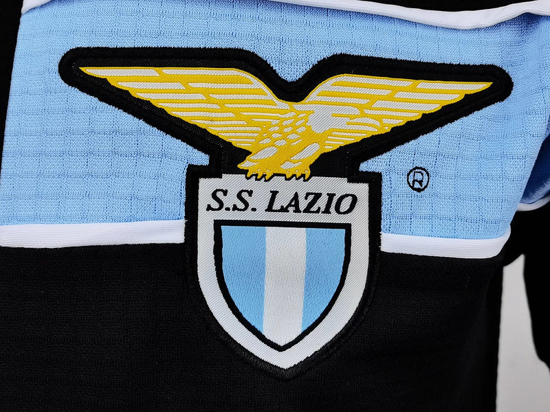 Camisa Lazio Retrô 1998/1999 Preta/Azul - Puma | Futmantos