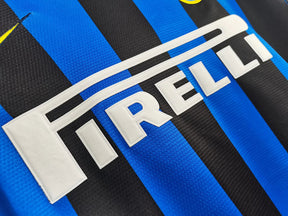 Camisa Inter de Milão Retrô 1998/1999 - Azul/Preta | Futmantos