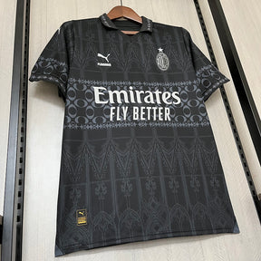 Camisa Milan X Pleasures IV 23/24 - Preto | Futmantos