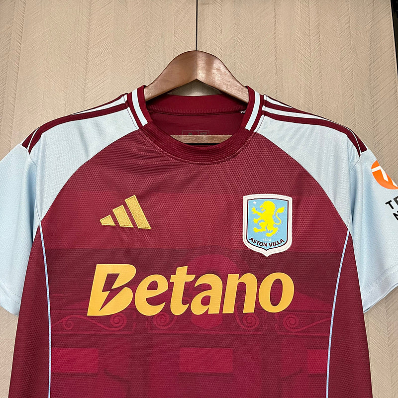 Camisa Aston Villa I 25/26 Adidas | FutMantos