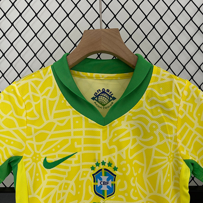 Kit Infantil Brasil 24/25 Nike - Copa América | Futmantos