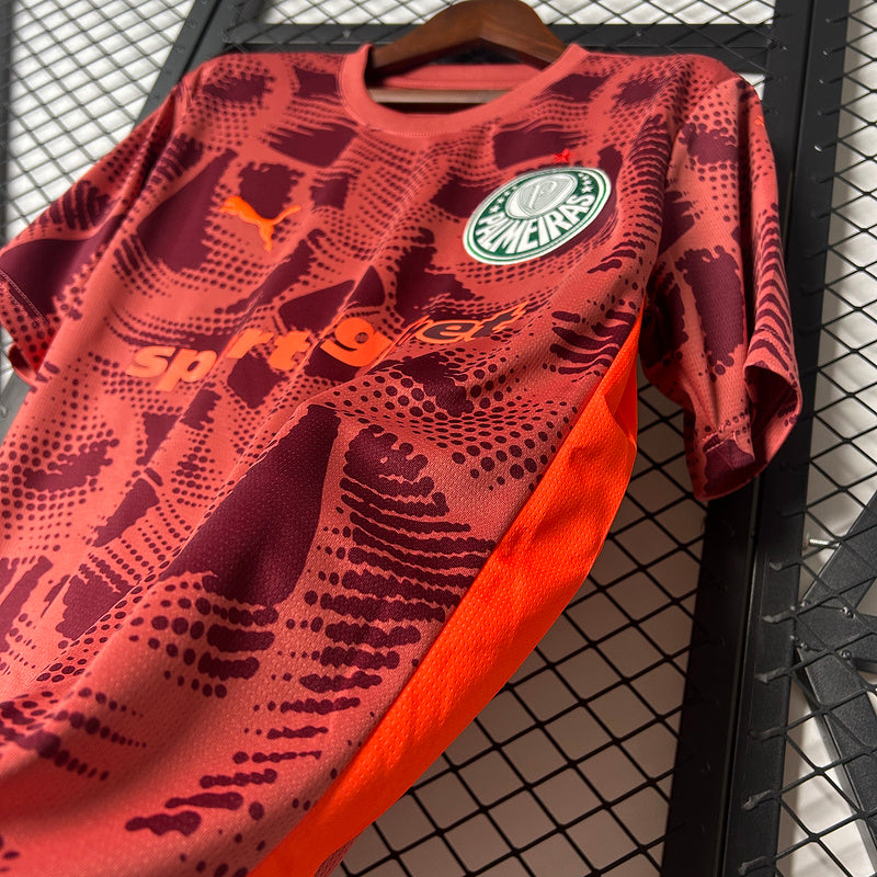 Camisa Palmeiras Goleira Vermelha 25/26 - Super Mundial | Futmantos