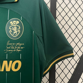 Camisa Sporting Edição Especial 23/24 - Torcedor Nike Masculino - Verde e Amarelo | Futmantos