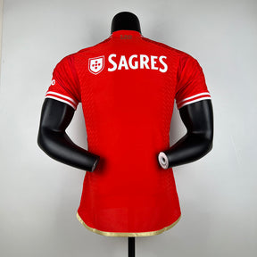 Camisa Benfica I 23/24 Jogador Adidas Masculina - Vermelho  | Futmantos