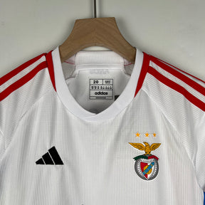 Kit Infantil Benfica 23/24 Adidas - Branco | Futmantos