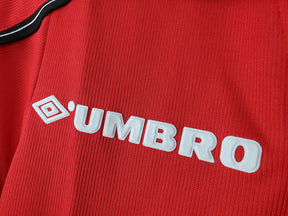 Camisa Manchester United I Retrô 1998/99 Umbro - Vermelho | Futmantos