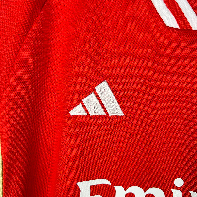 Kit Infantil Benfica 23/24 Adidas - Vermelho | Futmantos