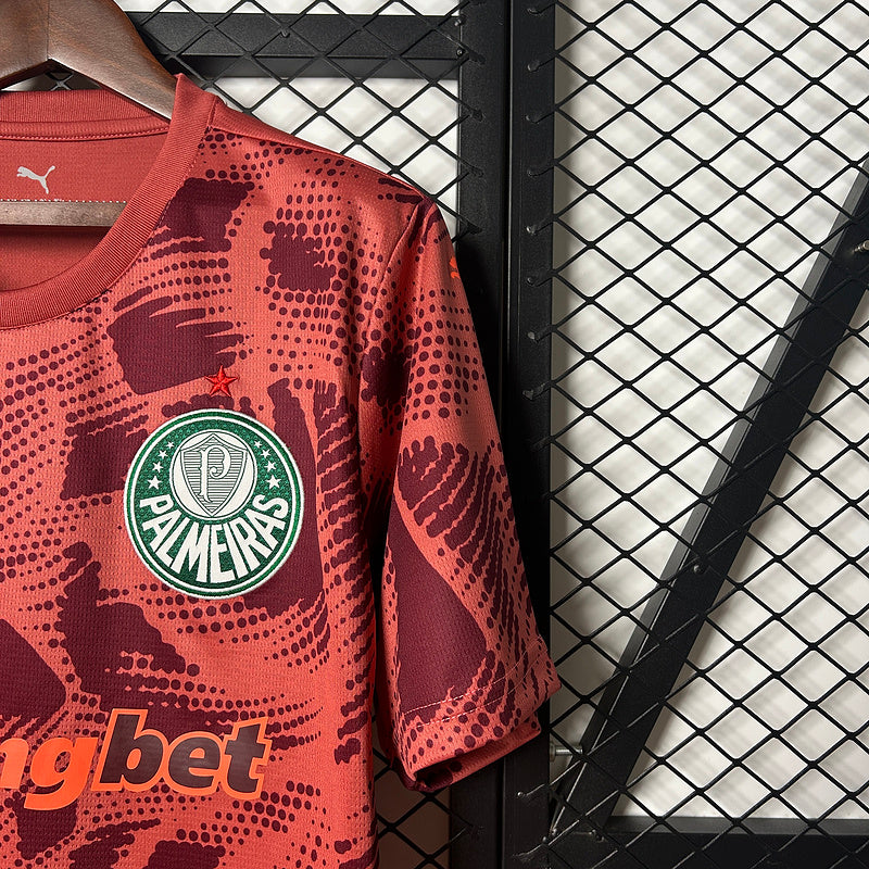 Camisa Palmeiras Goleira Vermelha 25/26 - Super Mundial | Futmantos