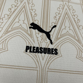 Camisa Milan X Pleasures IV 23/24 Puma - Branco | Futmantos
