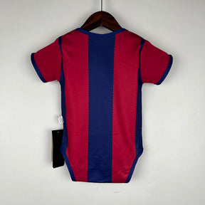 Body de Bebê Barcelona 23/24 - Azul/Vermelho | Futmantos