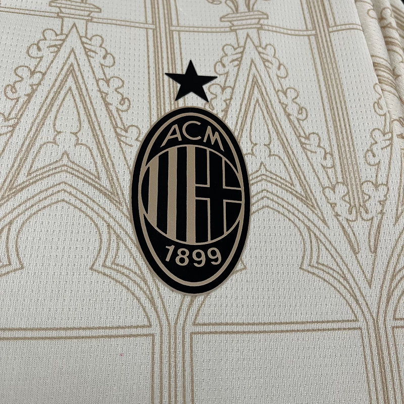 Camisa Milan X Pleasures IV 23/24 Puma - Branco | Futmantos