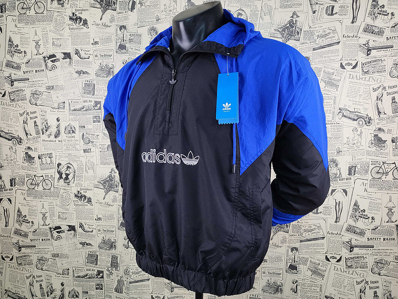 Corta Vento Adidas - Azul/Preto