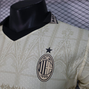 Camisa Milan IV 24/25 Jogador Puma Masculina - Bege | Futmantos