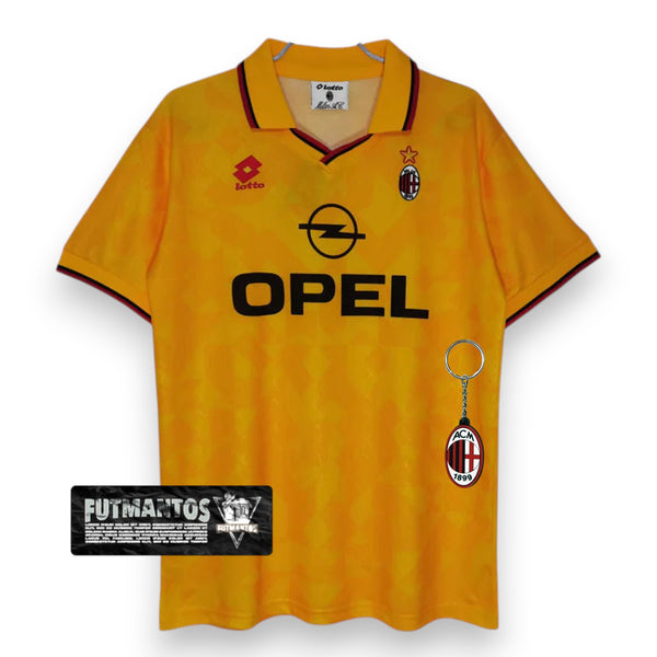 Camisa Milan Retrô 1995/1996 Laranja - Lotto | Futmantos