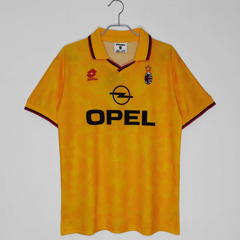 Camisa Milan Retrô 1995/1996 Laranja - Lotto | Futmantos