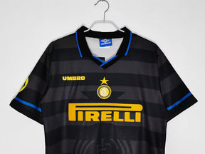 Camisa Inter de Milão Retrô 1997/1998 Preta - Umbro | Futmantos