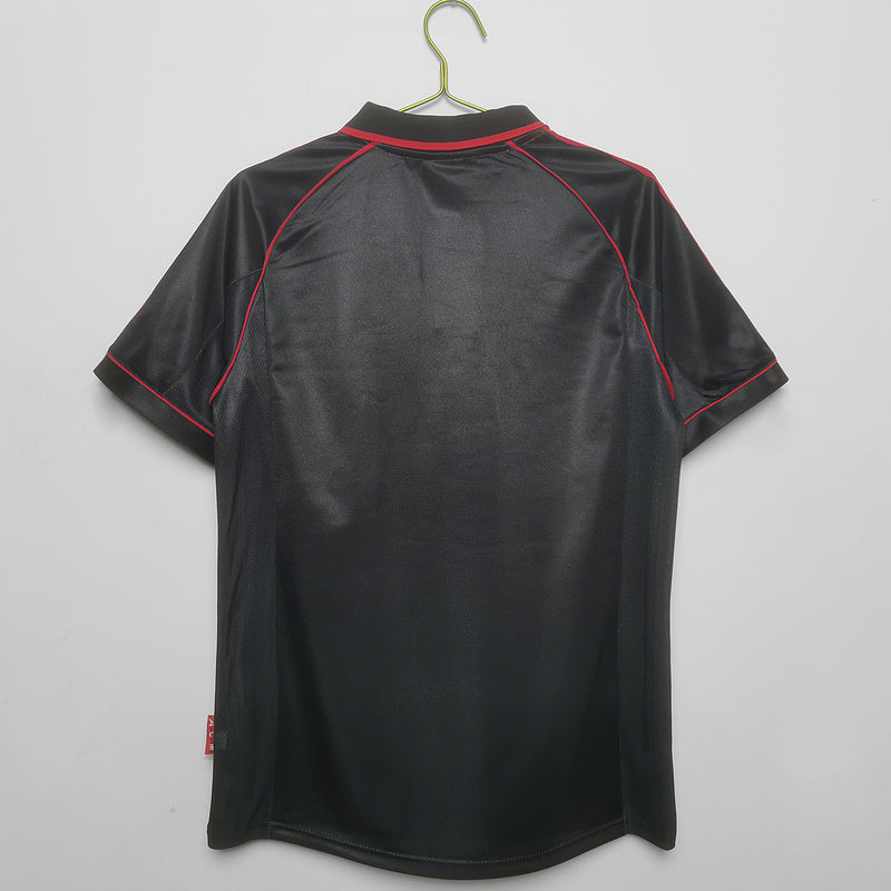 Camisa Milan Retrô 1998/1999 Preta | Futmantos