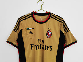 Camisa Milan Retrô 2013/2014 - Adidas - Dourado/Preto | Futmantos