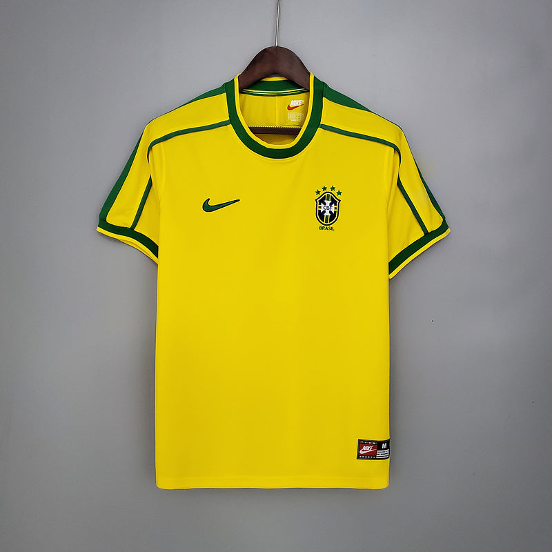 Camisa Brasil 1998 - Ronaldo #9 | Futmantos