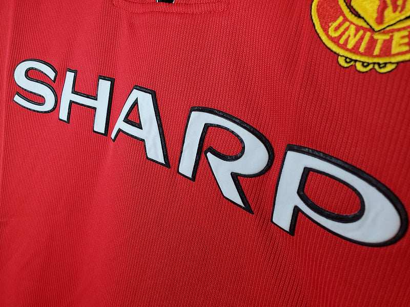 Camisa Manchester United I Retrô 1998/99 Umbro - Vermelho | Futmantos